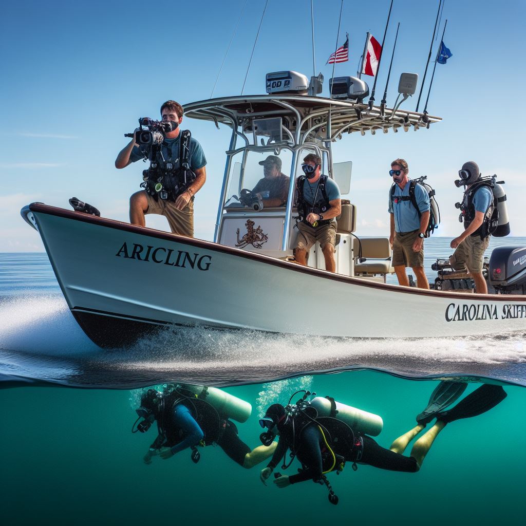 Day Boat for divers and snorkelers